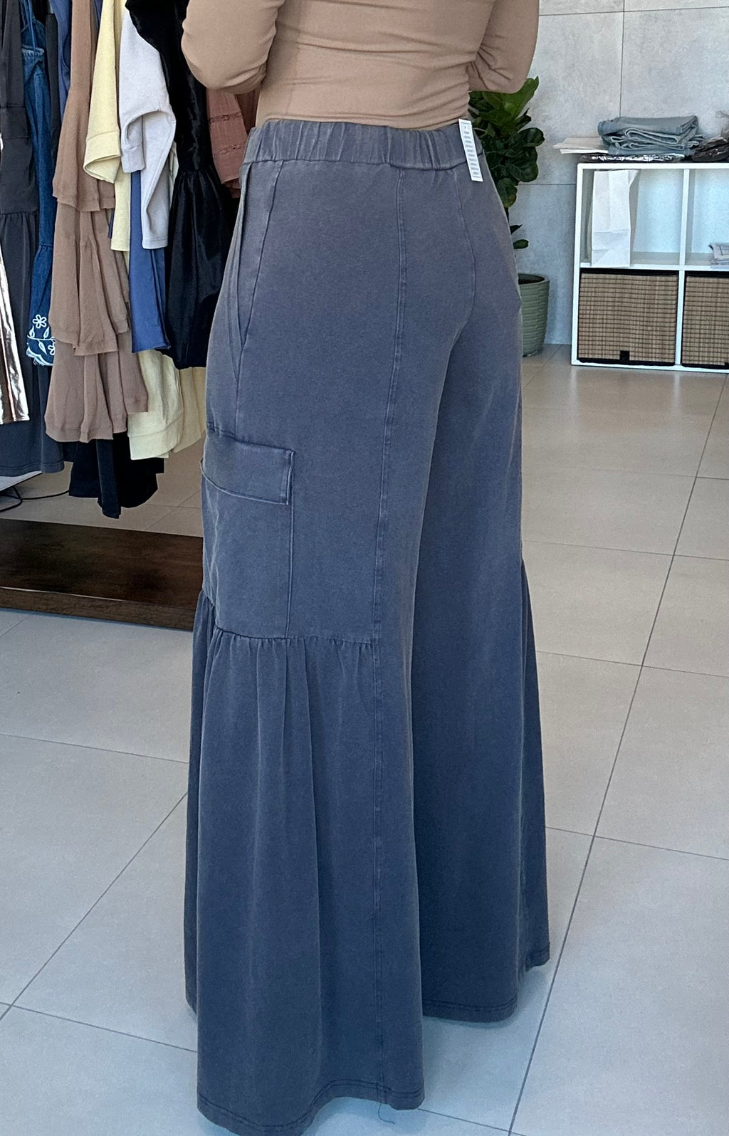 Wide Leg Stretch Pant