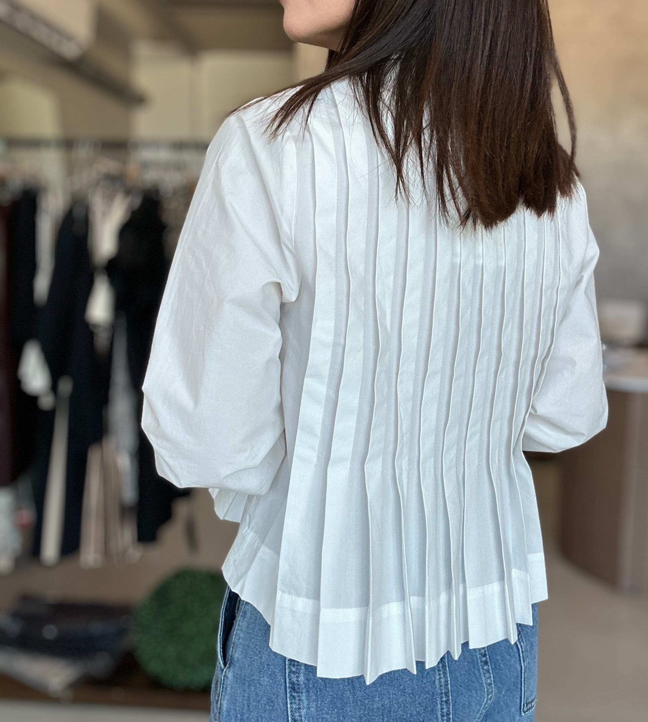Pleated Shirt