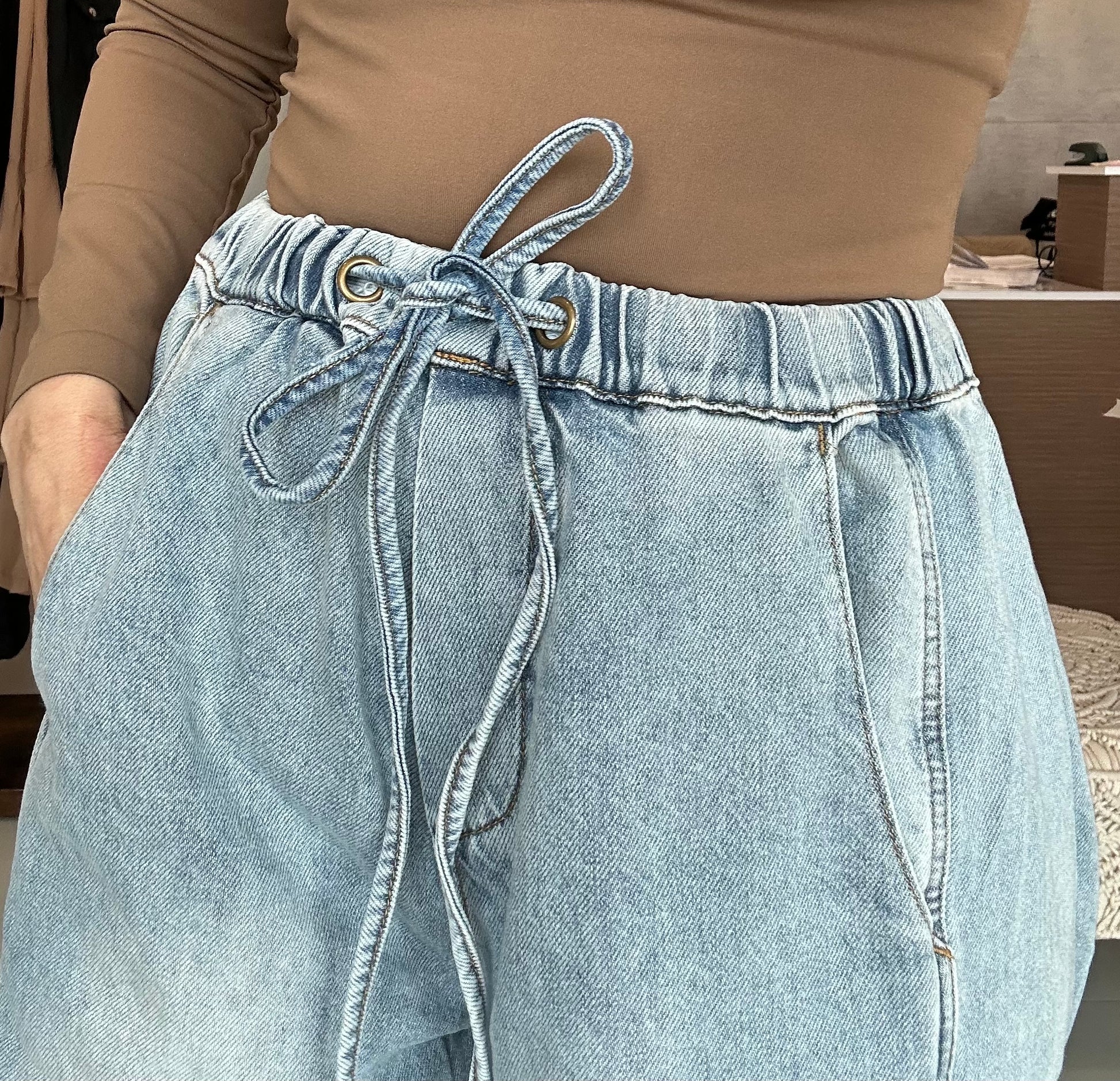 Denim Baloom Pant