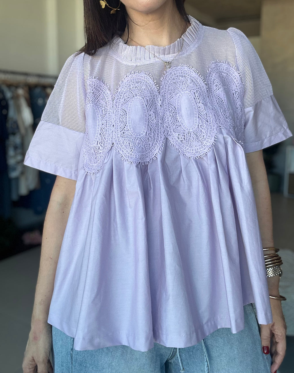 Lavander Blouse