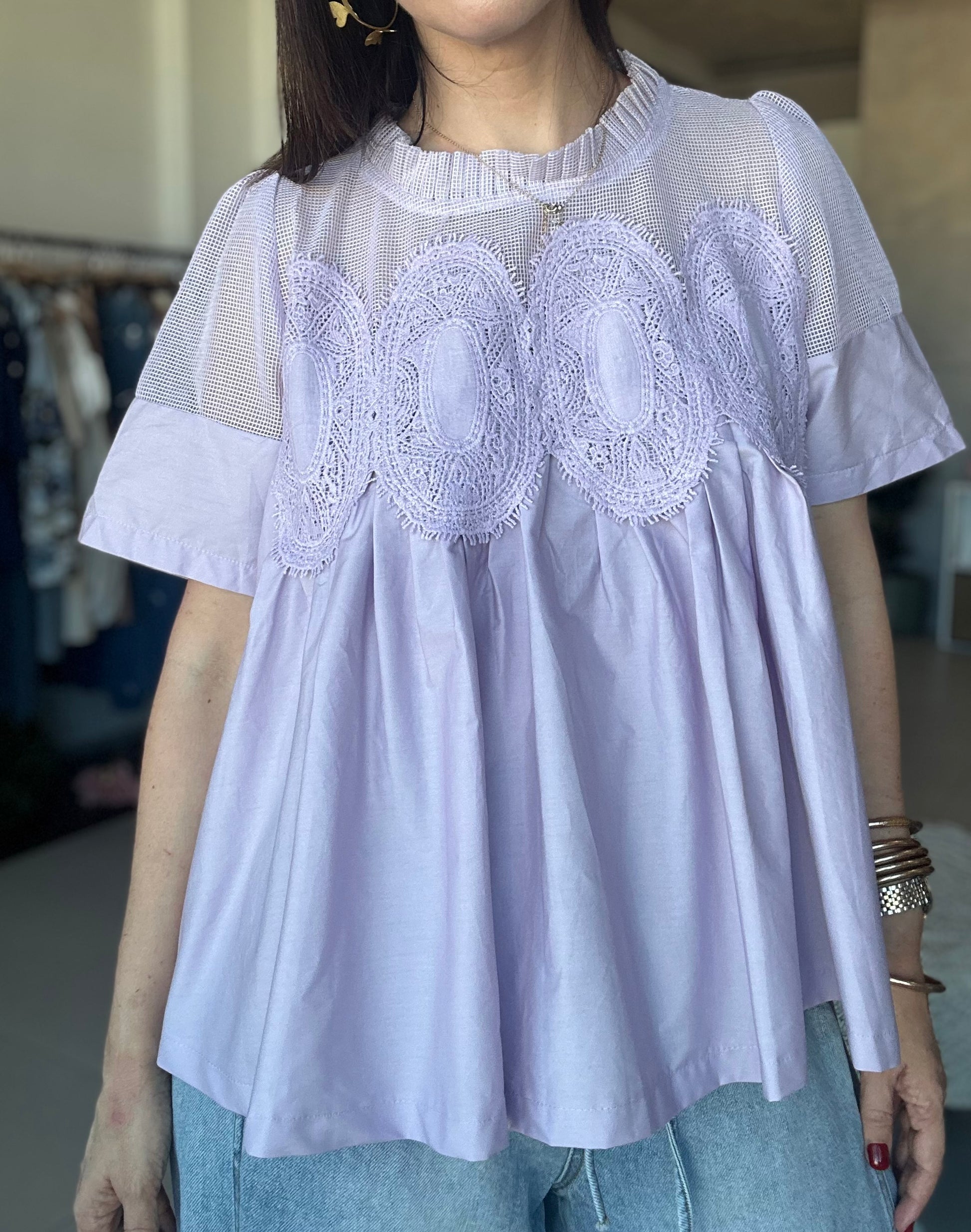 Lavander Blouse