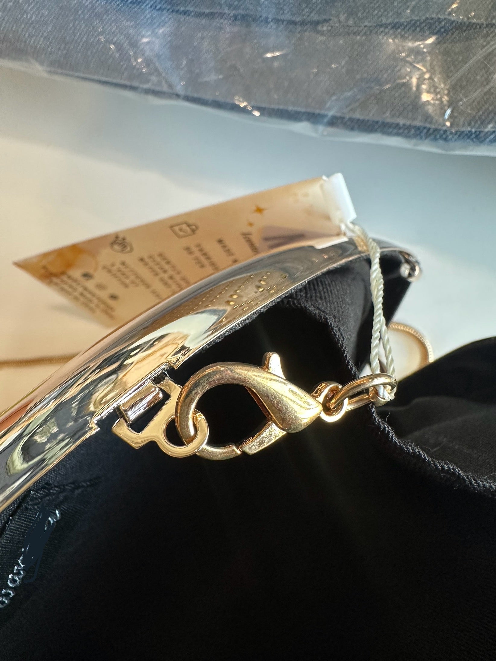Gold Chrome Clutch