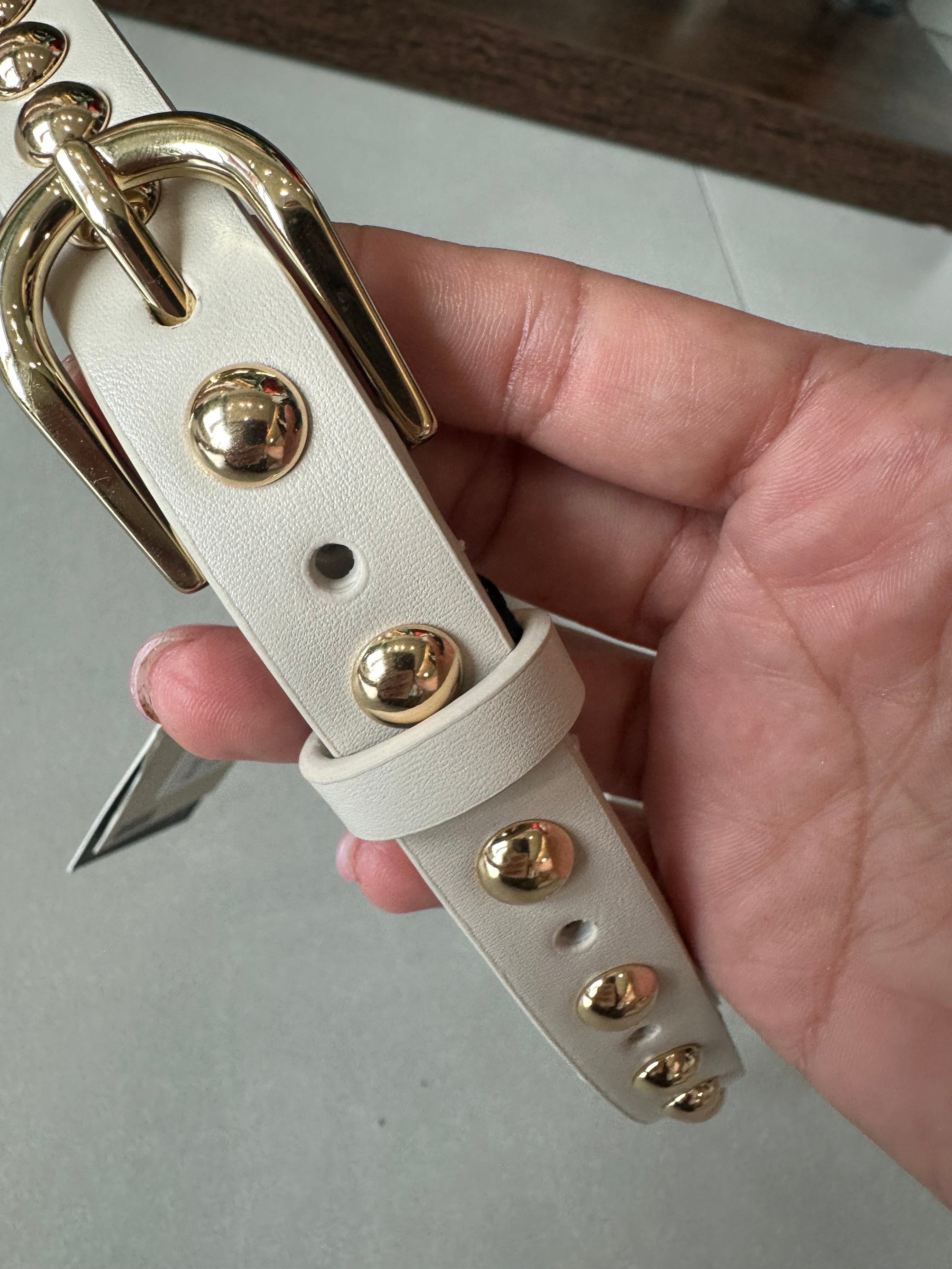 Skinny Studded Belt