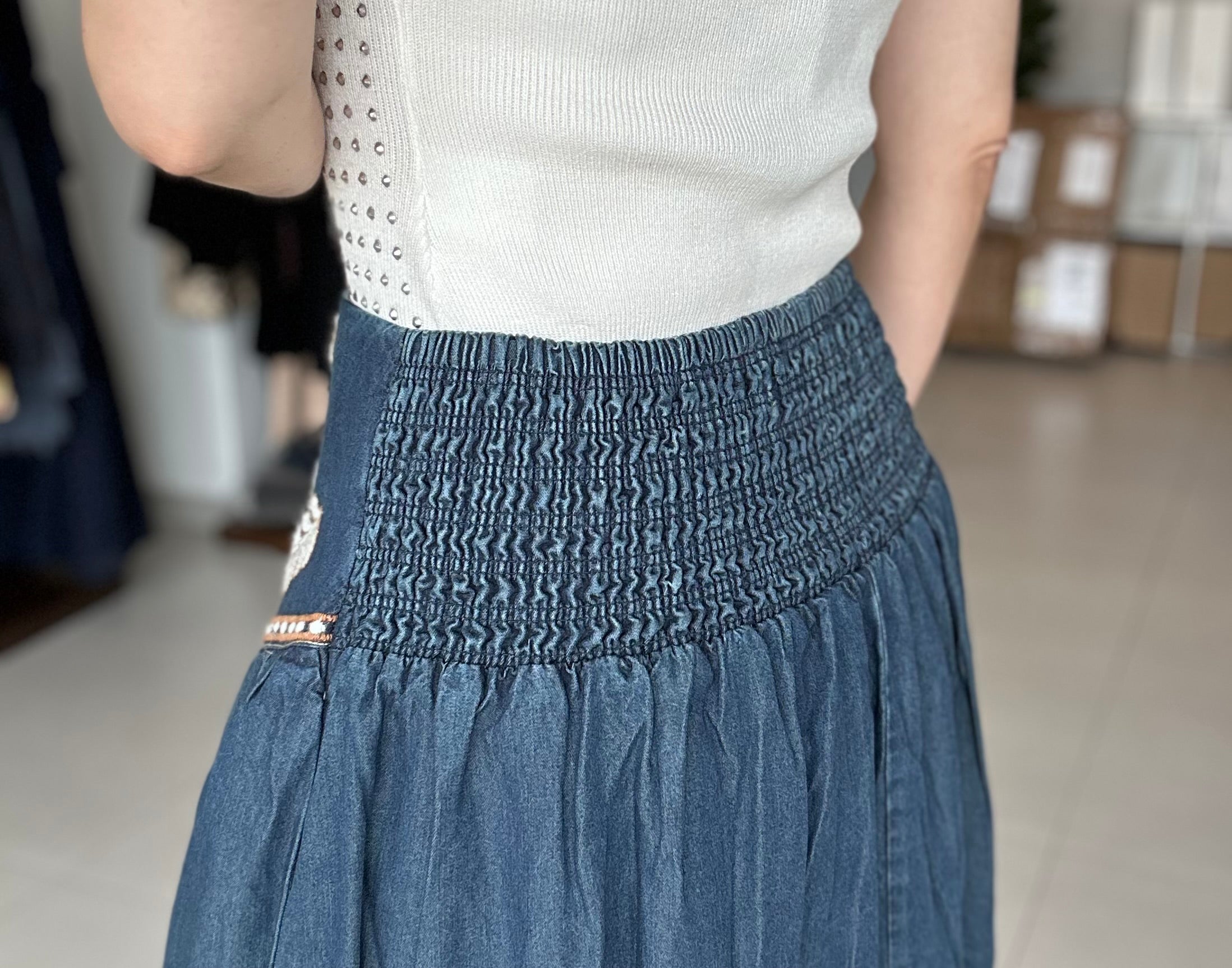 Embroidered Skirt