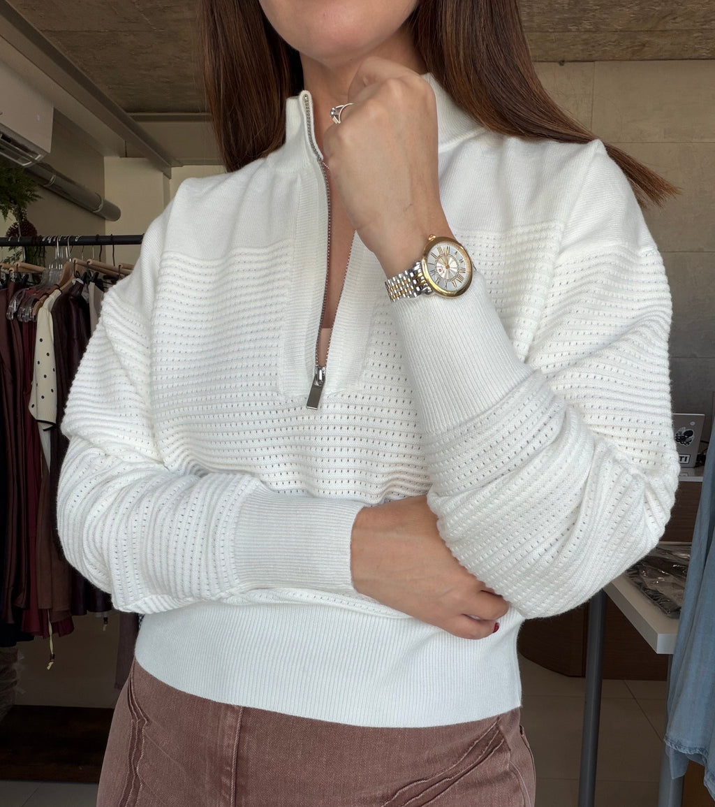 Half-Zip Sweater