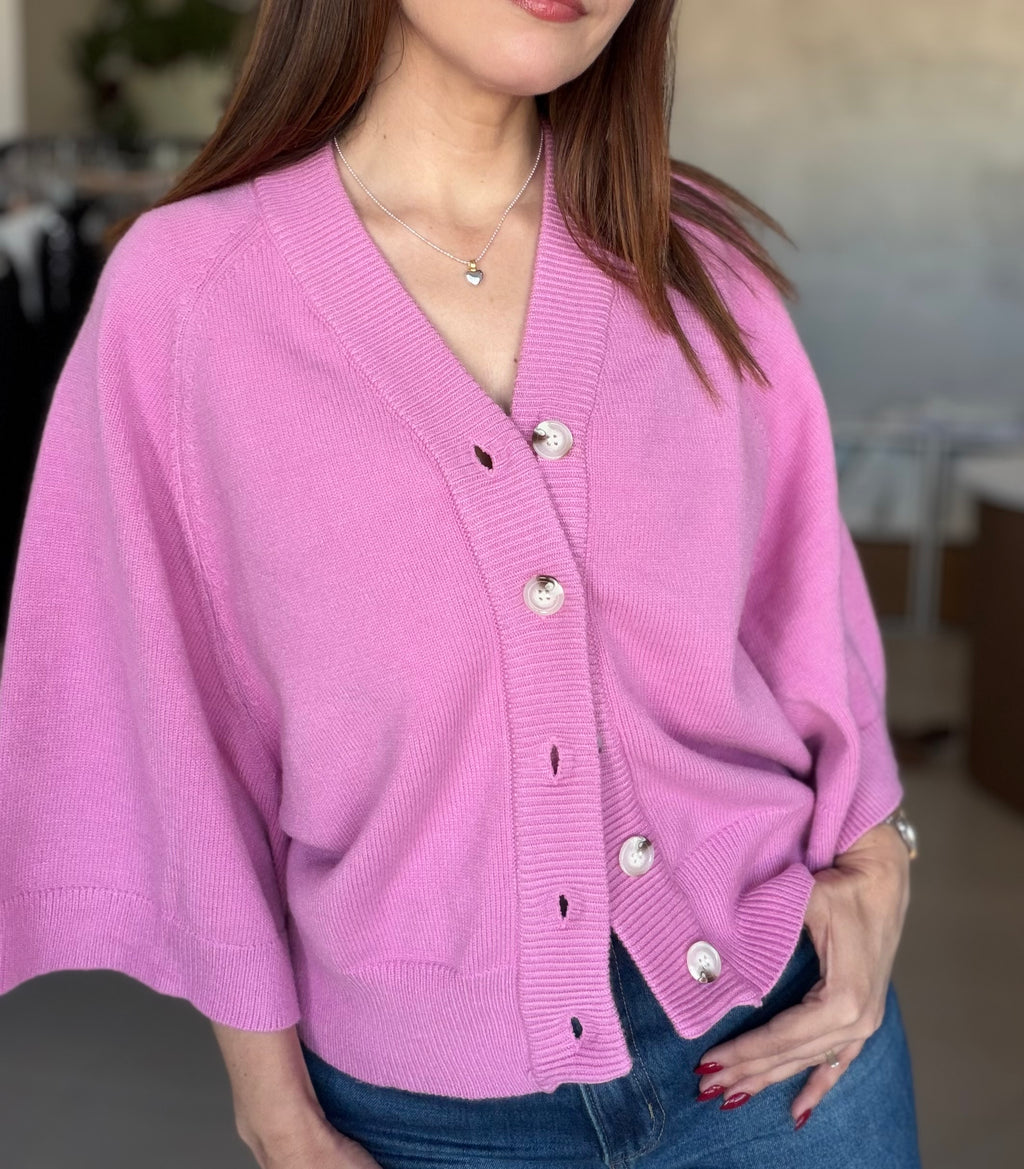 Pink Cardigan