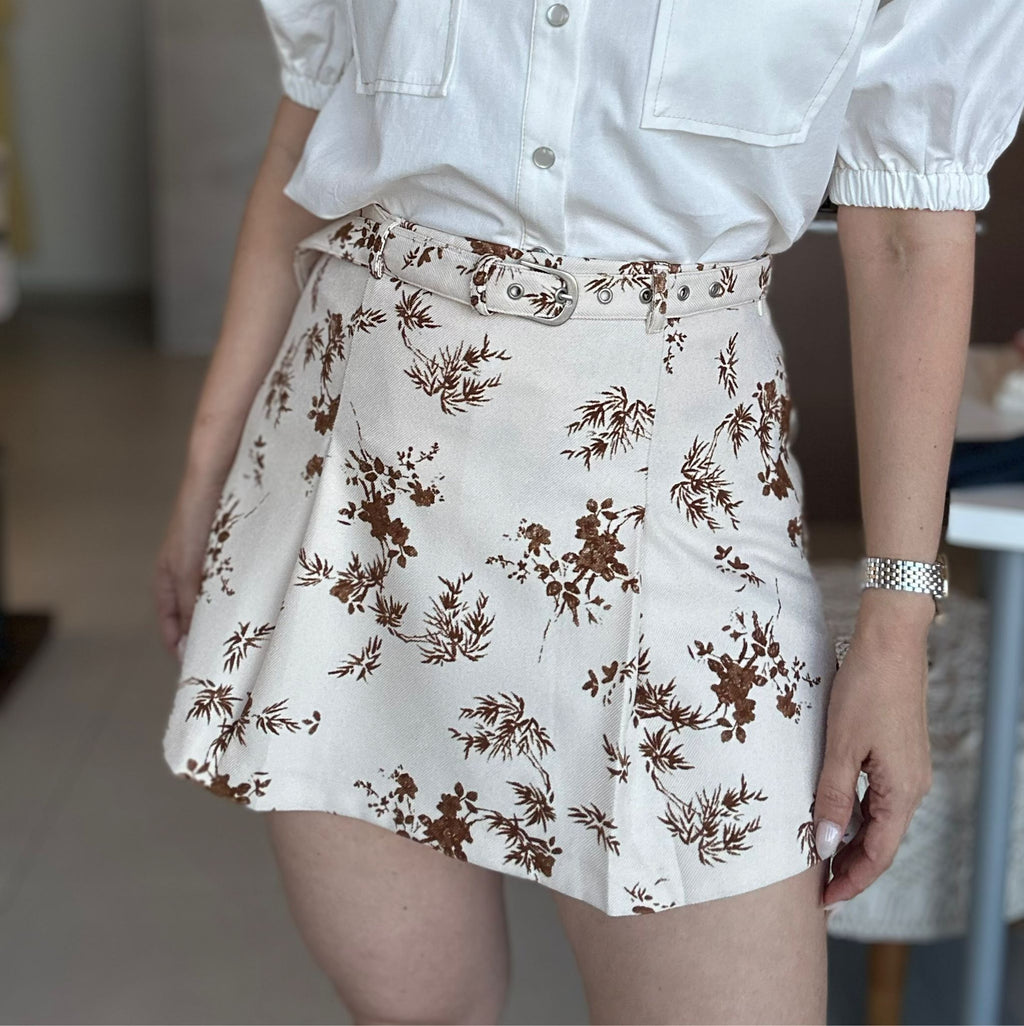 Pretty Belted Skort