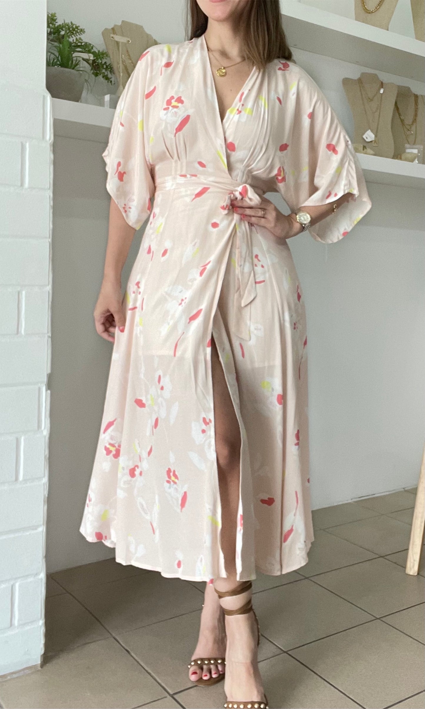 Midi Kimono dress